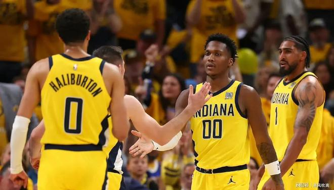 步行者对阵国王，哈利伯顿大场面先生